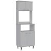 Combo Mueble Microondas + Optimizador TuHome Kitchen Blanco