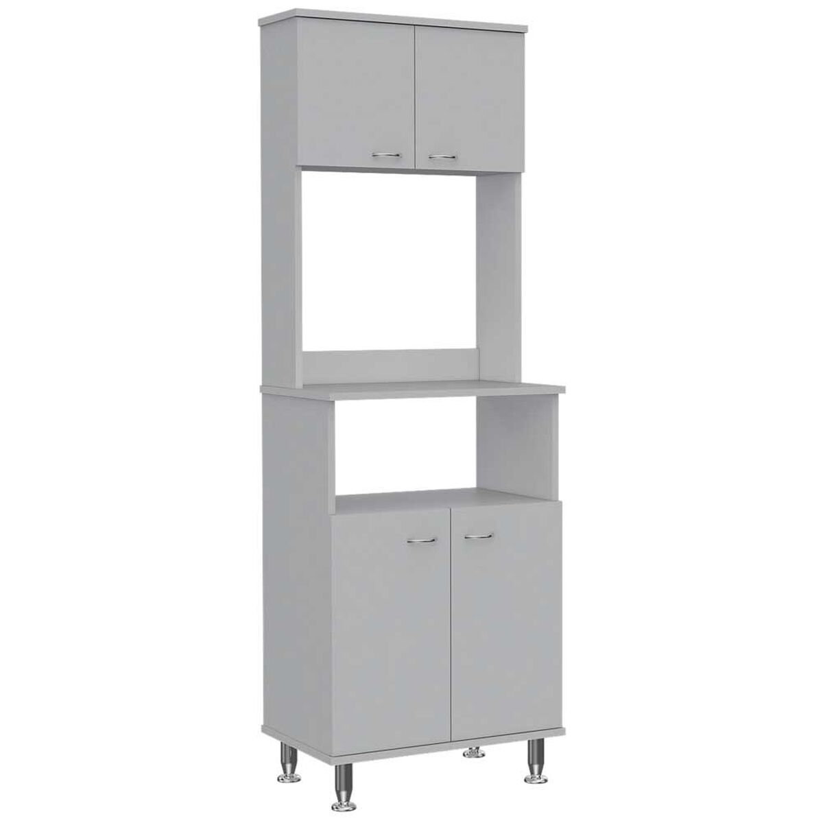 Combo Mueble Microondas + Optimizador TuHome Kitchen Blanco