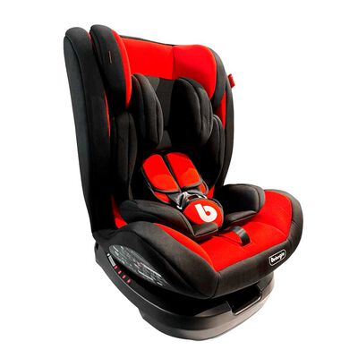 Silla Auto Multietapa Isofix 360° Rojo Bebeglo
