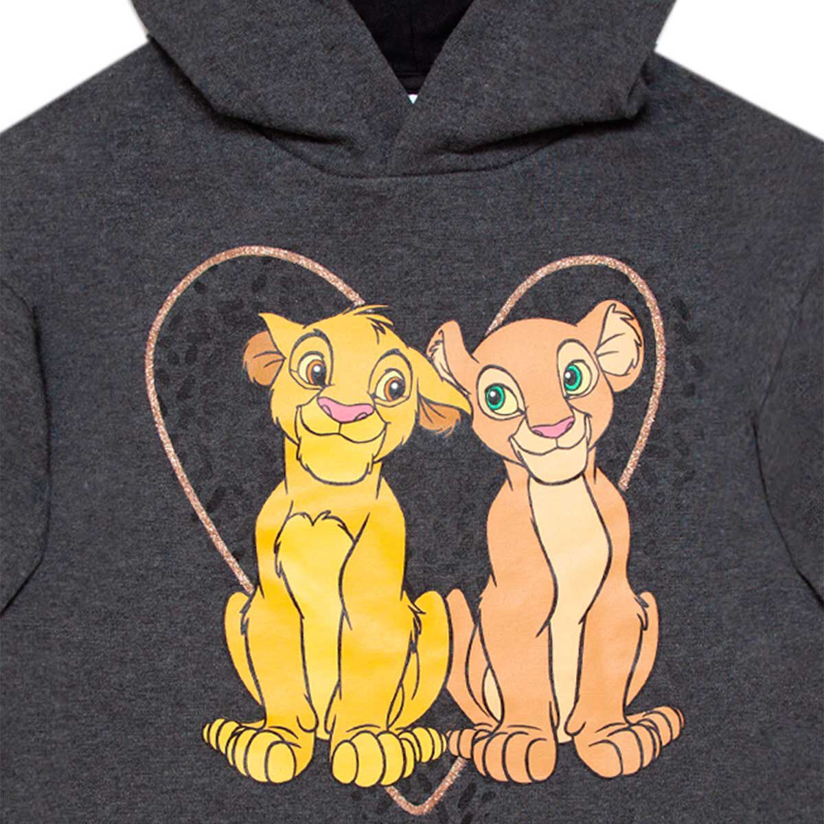 Polerón con Gorro Fashion de Algodón Niña Simba