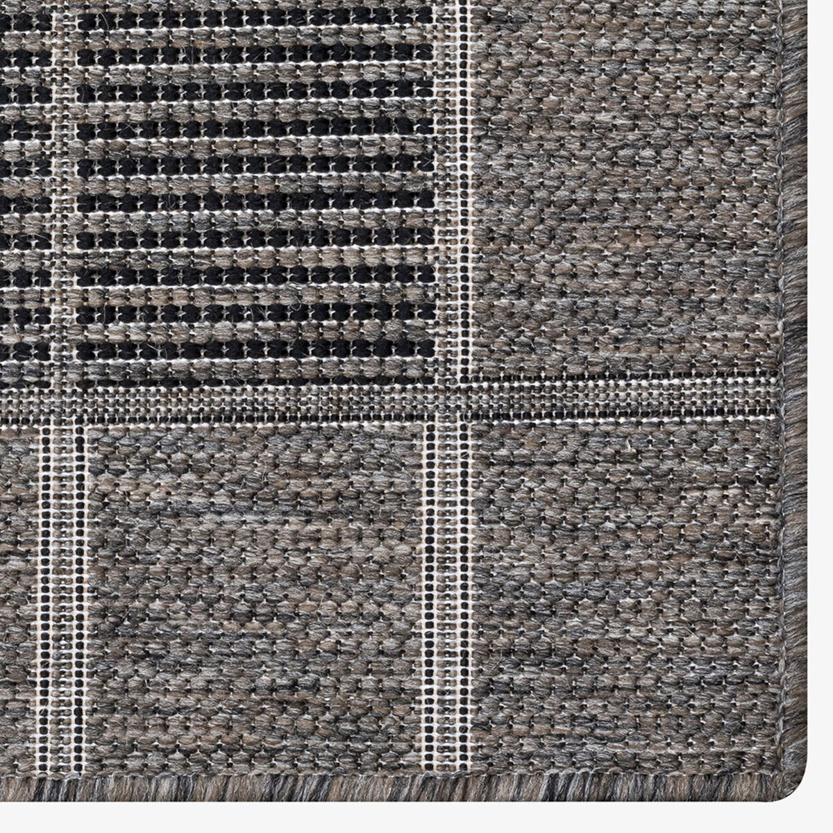 Alfombra Idetex Sisal Negro 200 x 285 cm