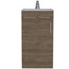 Combo Mueble Lavamanos Madrid + Espejo Bolonia TuHome