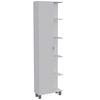 Combo Mueble Microondas + Barra de Cocina + Optimizador TuHome Kitchen Blanco
