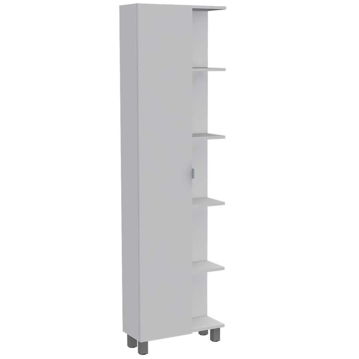 Combo Mueble Microondas + Barra de Cocina + Optimizador TuHome Kitchen Blanco
