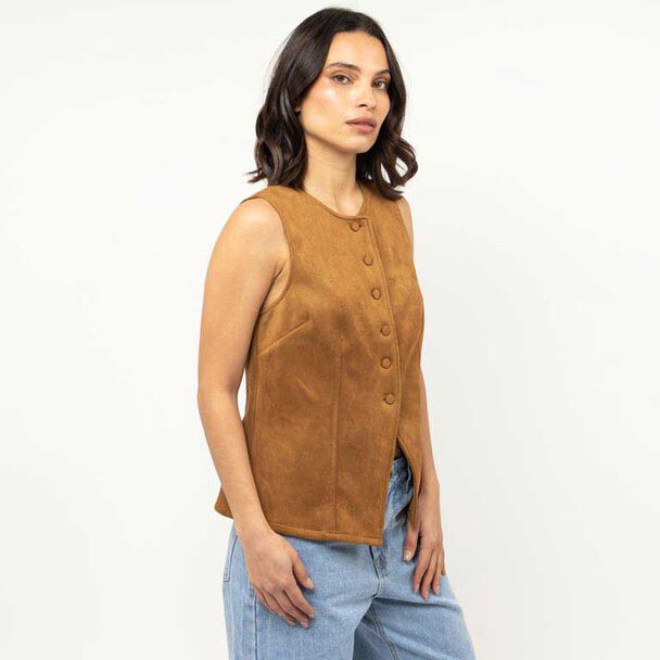 Blusa Sin Mangas Mujer Zibel