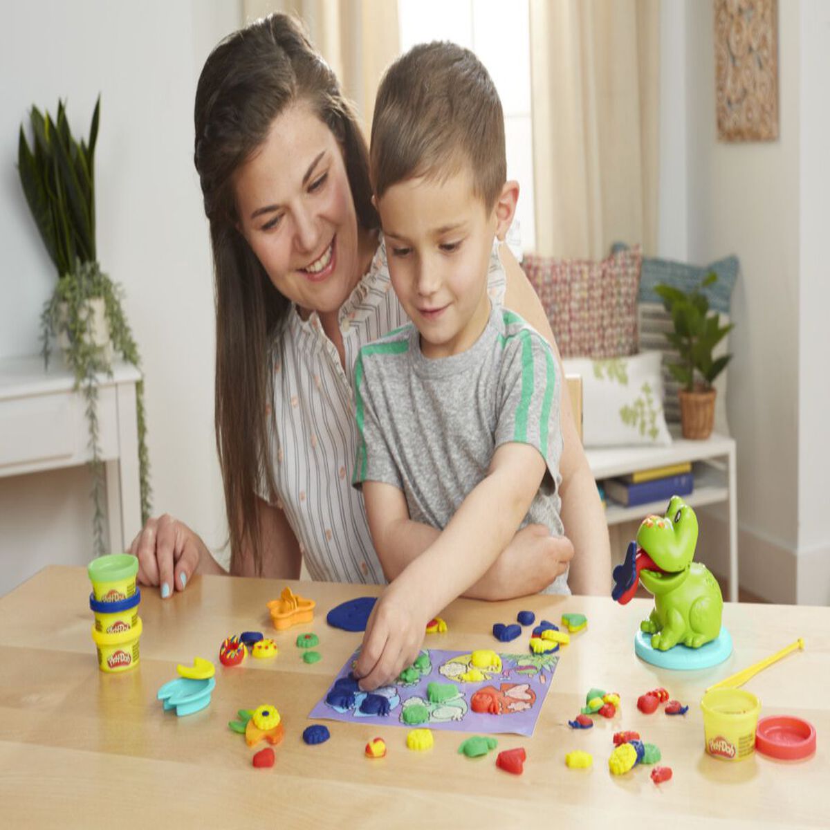 Masas y Plastilinas Animal Crew Rana y Los Colores Play-Doh