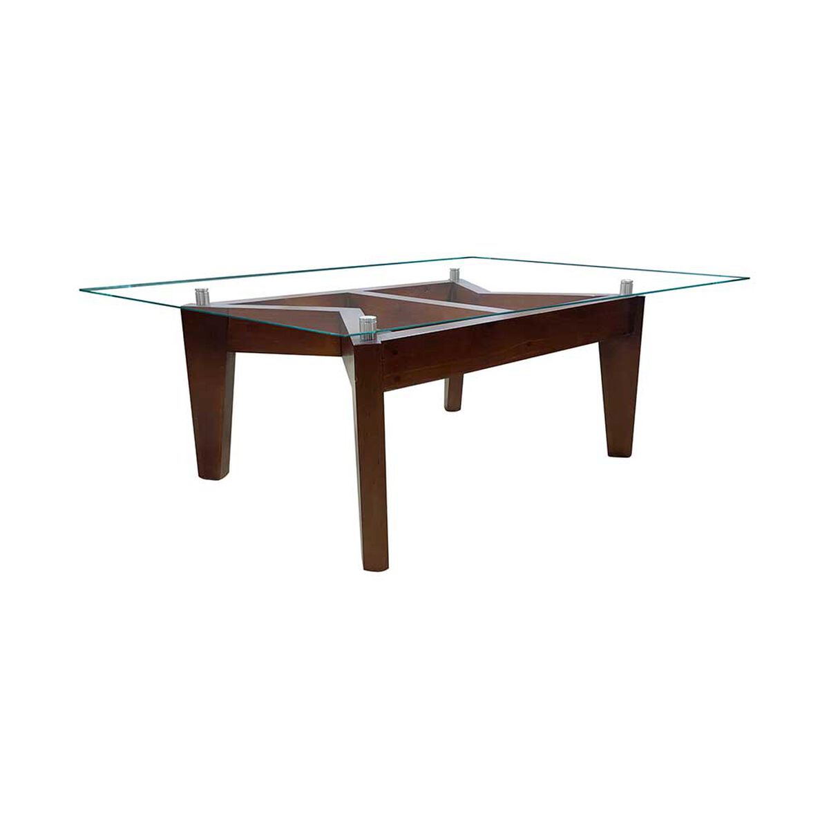 Mesa de Centro Living Factory Estrella Nogal
