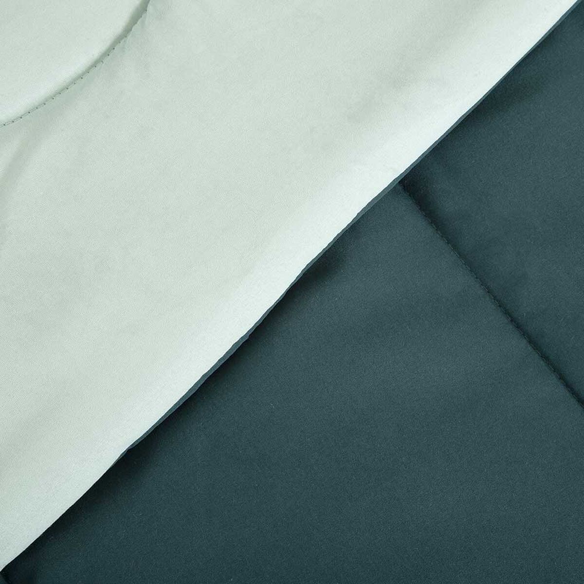 Set Plumón Bicolor + 2 Cojines Casanova 1,5 Plazas Verde Menta
