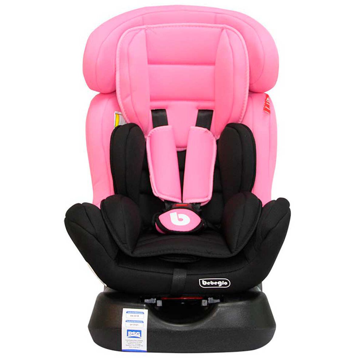 Silla Auto Multietapa 0 a 25 Kg Fucsia Bebeglo