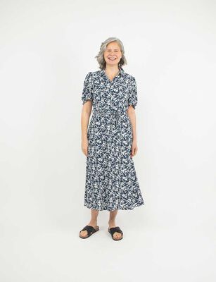 Imagen 1 del producto Vestido Maxi Manga Corta Mujer Portman Club Azul