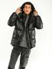 Chaqueta Puffer Ecocuero Hombre Fiorucci