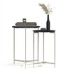 Set 2 Mesas Lateral Onessta Prisma Negro