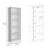 3 Estantes + Estante 2 Puertas TuHome Home Blanco