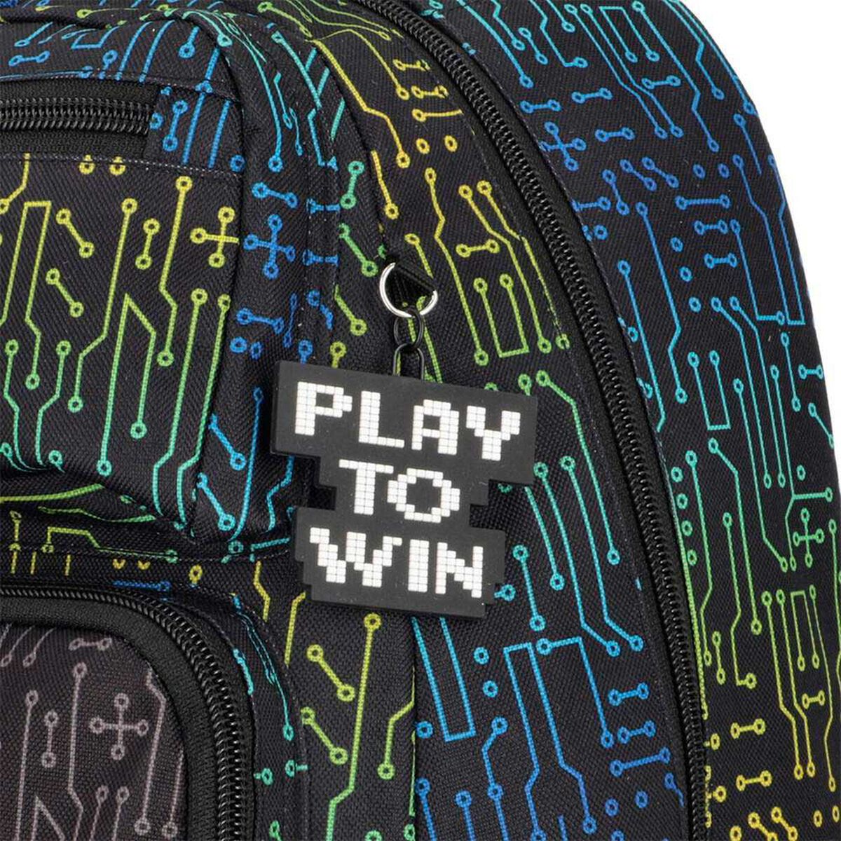 Pack Mochila con ruedas Xtrem Run 5XT Gamer Negro