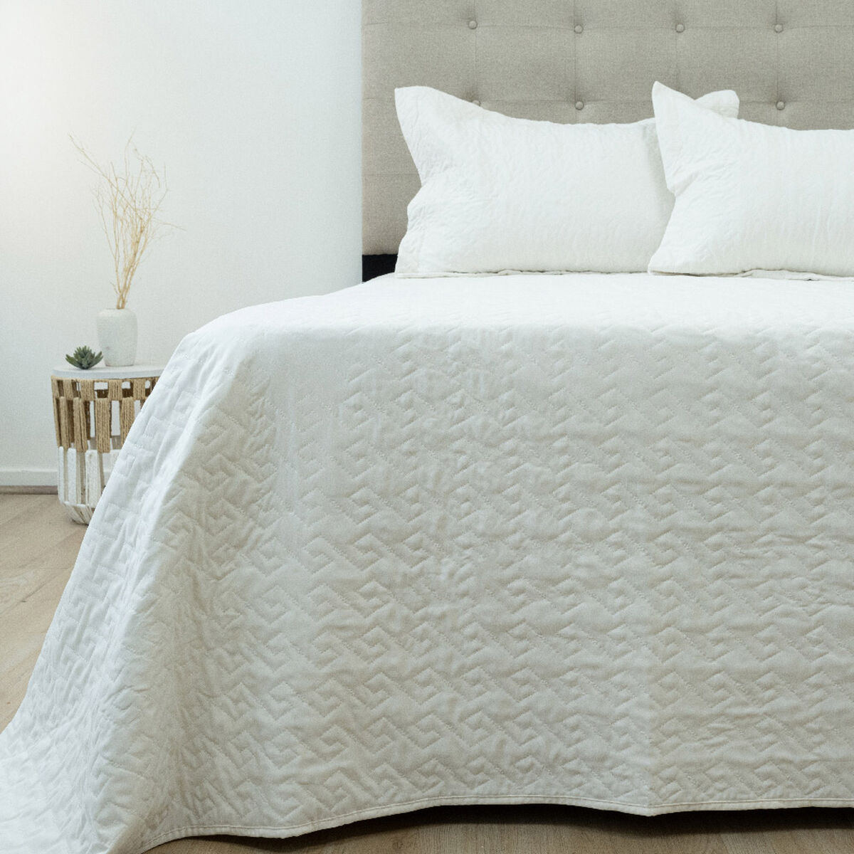 Quilt Doral 2,5 Plazas Lumi Velvety Blanco