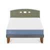 Cama Europea CIC 2 Plazas Excellence + Respaldo Gales Olivo