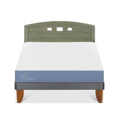 Cama Europea CIC 2 Plazas Excellence + Respaldo Gales Olivo