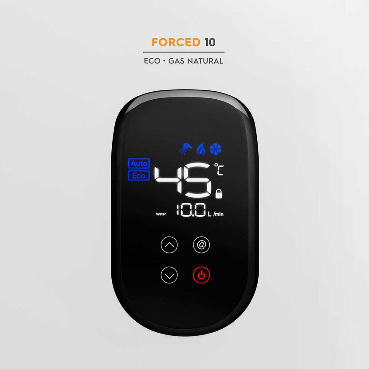 Calefont Gas Natural Mademsa Forced 10 Eco GN 10 lts.