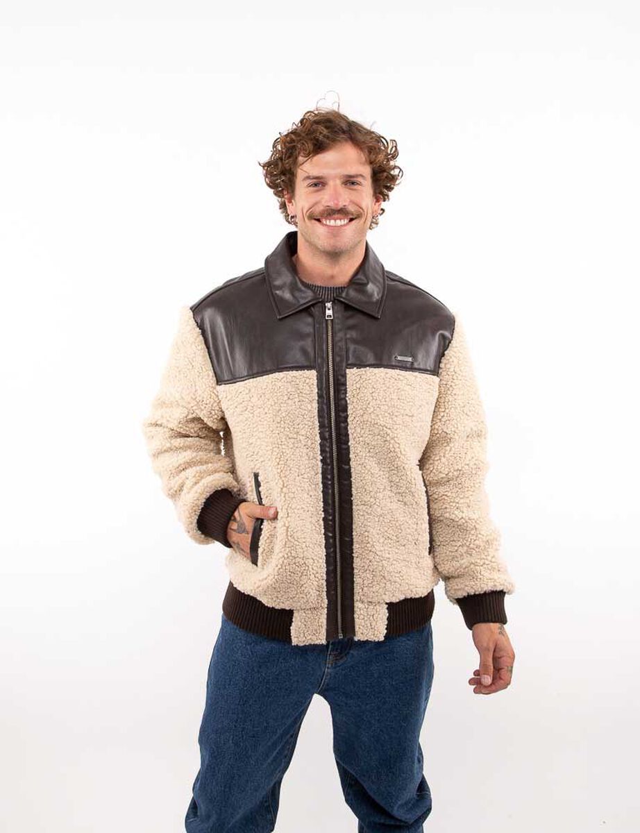 Chaqueta Ecocuero Hombre Fiorucci