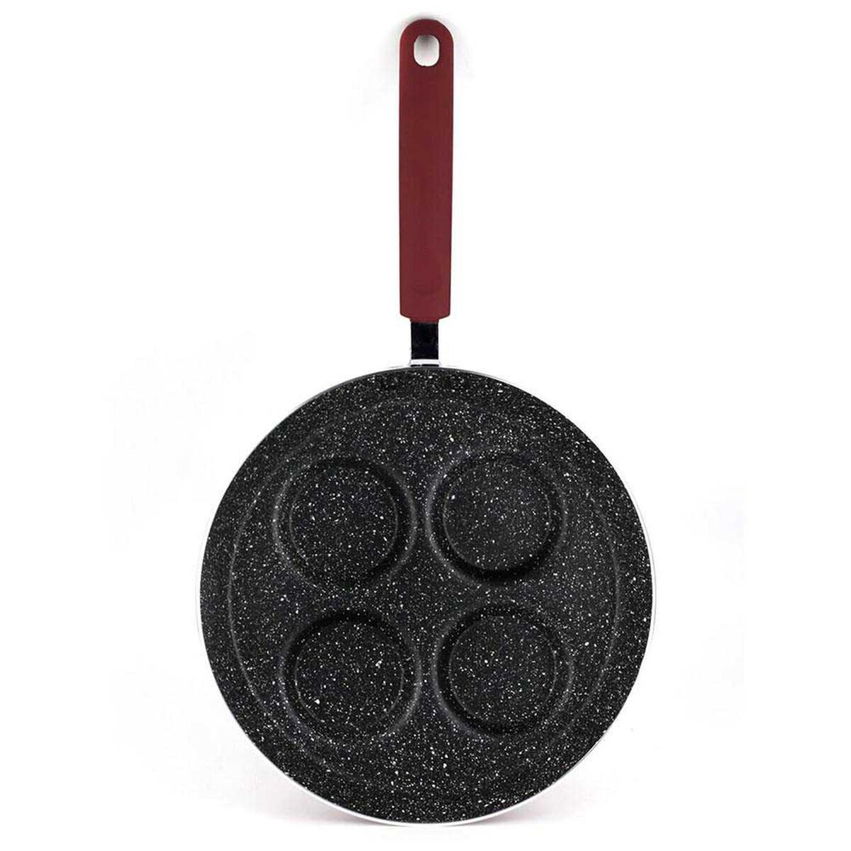 Sart&eacute;n Aluminio Huevera Marmicoc Spring Granate 24 Cm