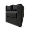 Seccional Muebles MPR Luna 4 Cuerpos Negro