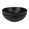 Set 2 Bowls Ensalada Doral Porto Servo Negro
