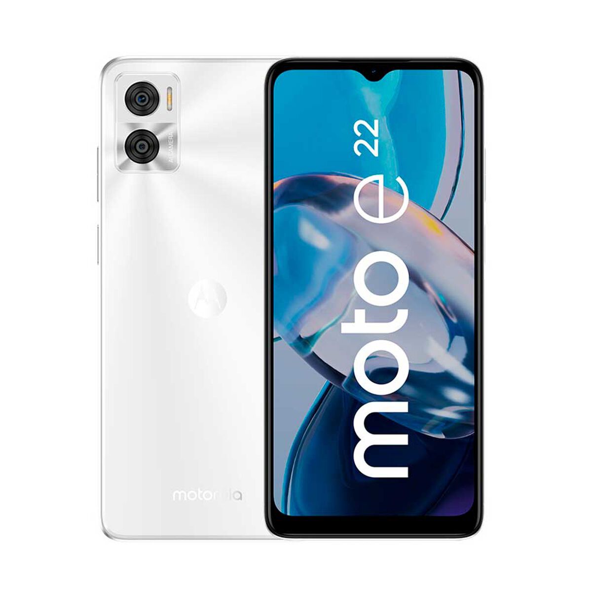 Celular Motorola Moto E22 128GB 6,51" Blanco Liberado