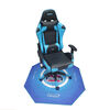 Silla Gamer Stratos Celeste + Alfombra Njoytech
