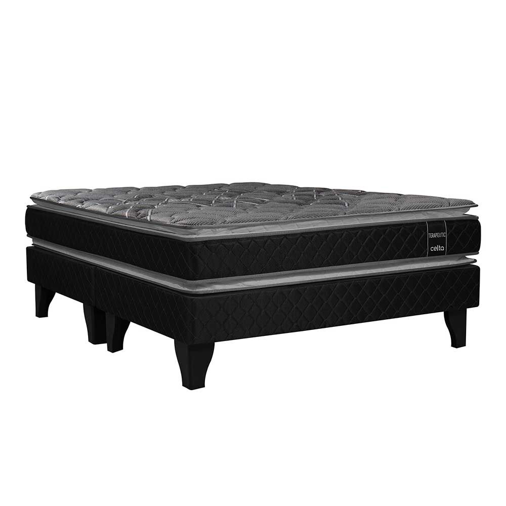 Cama Europea Celta Base Dividida 2 Plazas Terapeutic