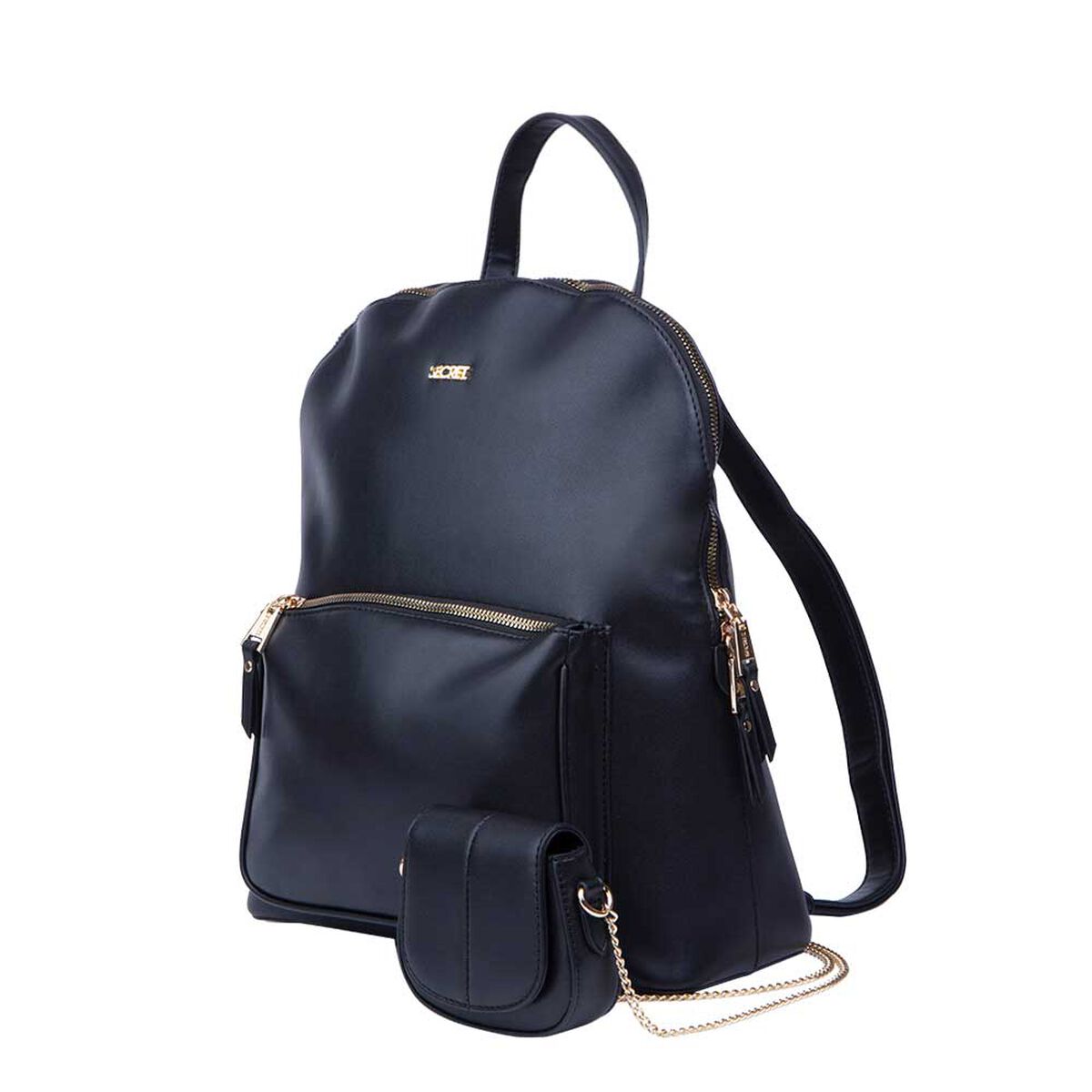 Mochila Negra De Mujer Osaka  Secret