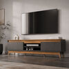 Rack TV Exit Texas hasta 70" Roble Grafito