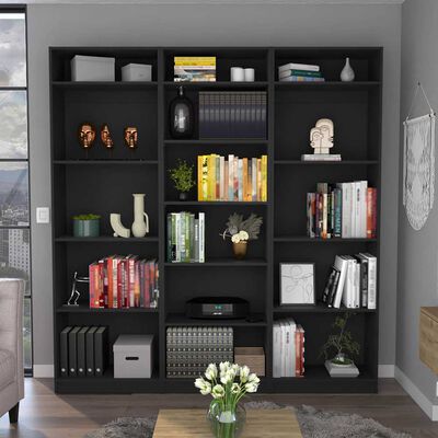 Imagen 1 del producto 2 Estantes 4 Repisas + Estante 5 Repisas + 3 Complementos TuHome Home Wengue