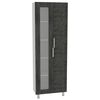 Combo Mueble Alacena + Mueble Microondas TuHome Fendi Rovere Blanco