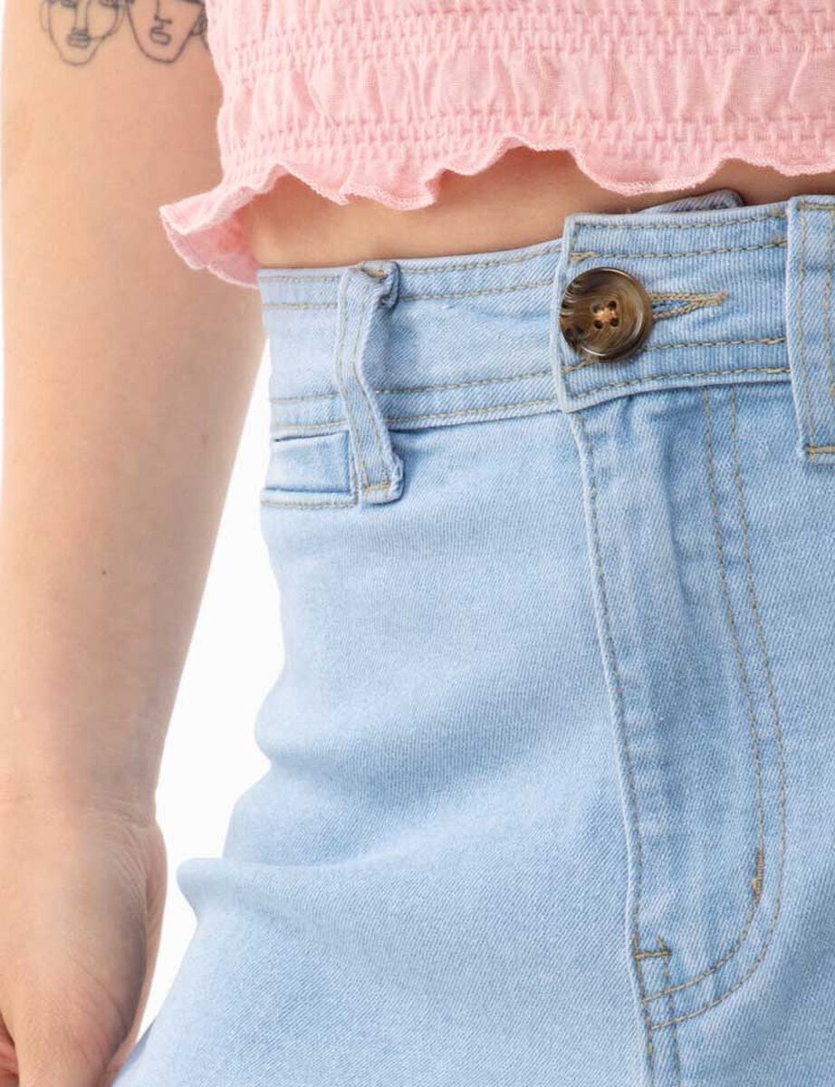 Jeans Culotte Mujer Icono