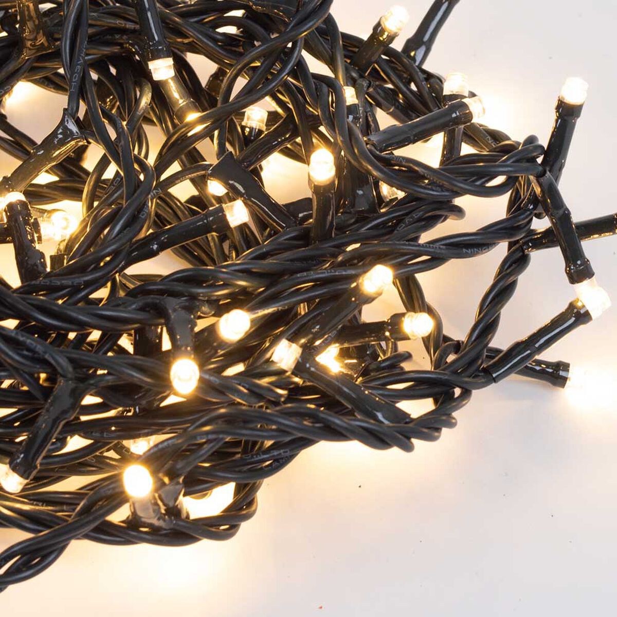 Set 100 Luces LED para Árbol de Navidad Casanova Blanco Cálido