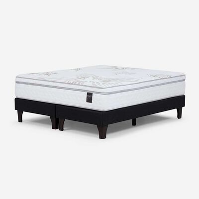 Cama Europea Rosen Base Dividida 2 Plazas Art 4