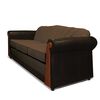 Juego de Living Elegant Detail Marsella Sofá 3 Cuerpos + Dos Sillones 1 Cuerpo Café