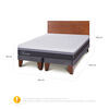Cama Europea CIC Base Dividida 2 Plazas Ortopedic Advance + Respaldo New Villarrica