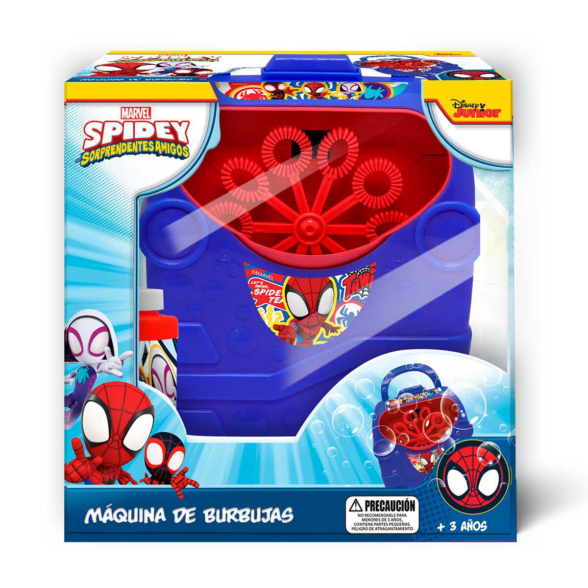 Máquina de Burbujas Spidey Marvel