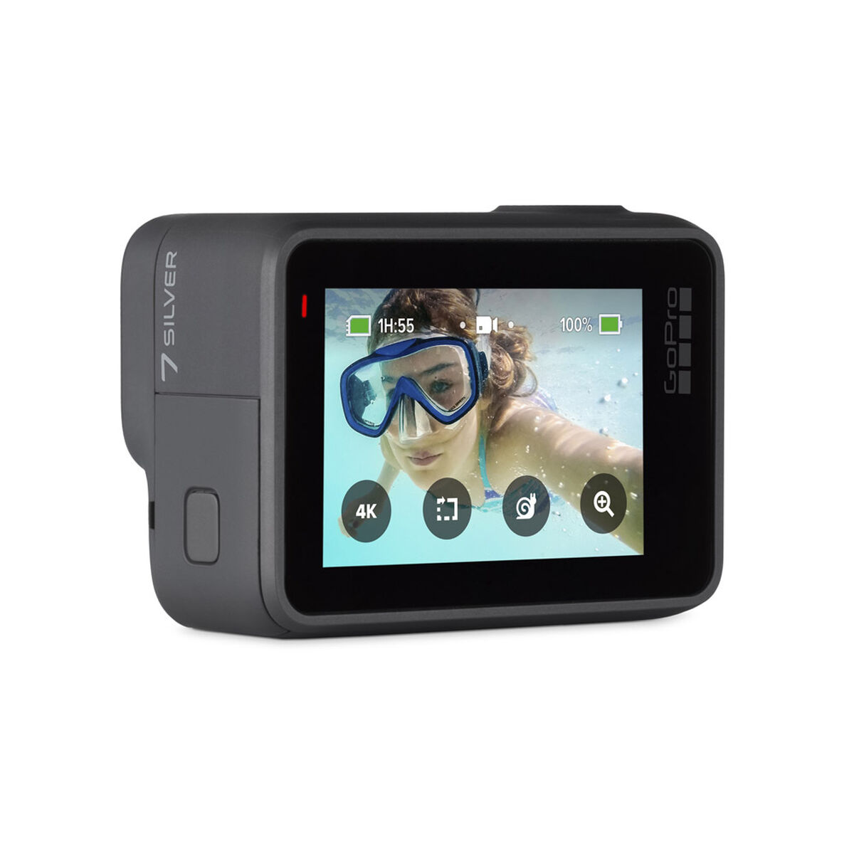Cámara Deportiva GoPro HERO7 Silver 4K