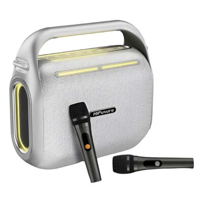 Parlante Bluetooth HiFuture MUSICBOX-SILVER_HBB16SL Plata