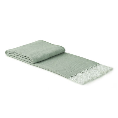 Manta Cannon Herringbone 130x170 cm Verde
