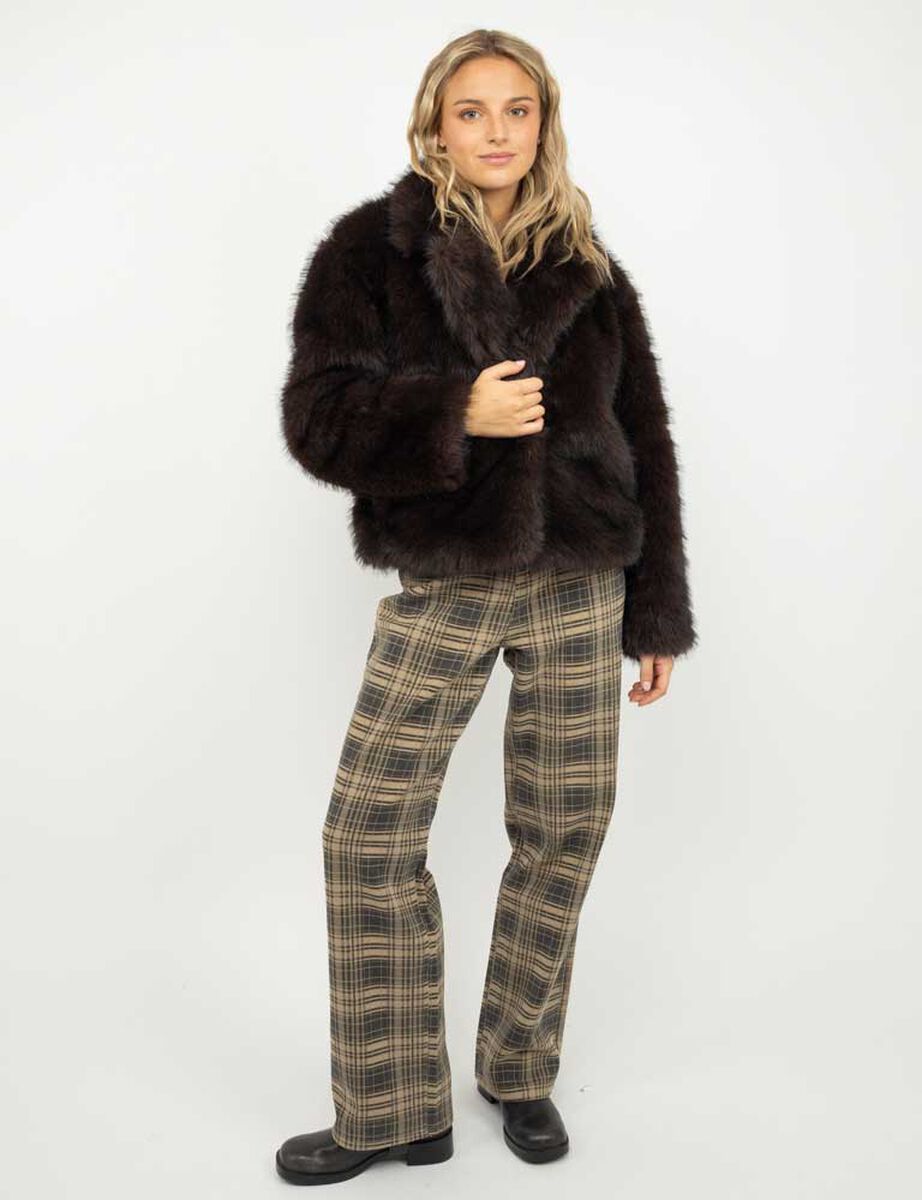 Chaqueta Peluda Mujer Icono