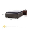 Space Box CIC 1,5 Plazas Ortopedic