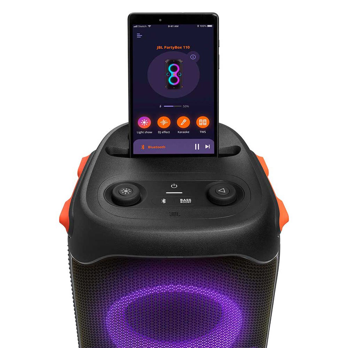 Parlante Minicomponente Bluetooth JBL Partybox 110