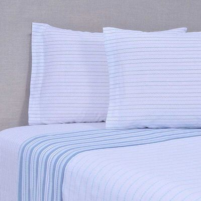 Juego de S&aacute;banas Mashini 180 Hilos King Tebas