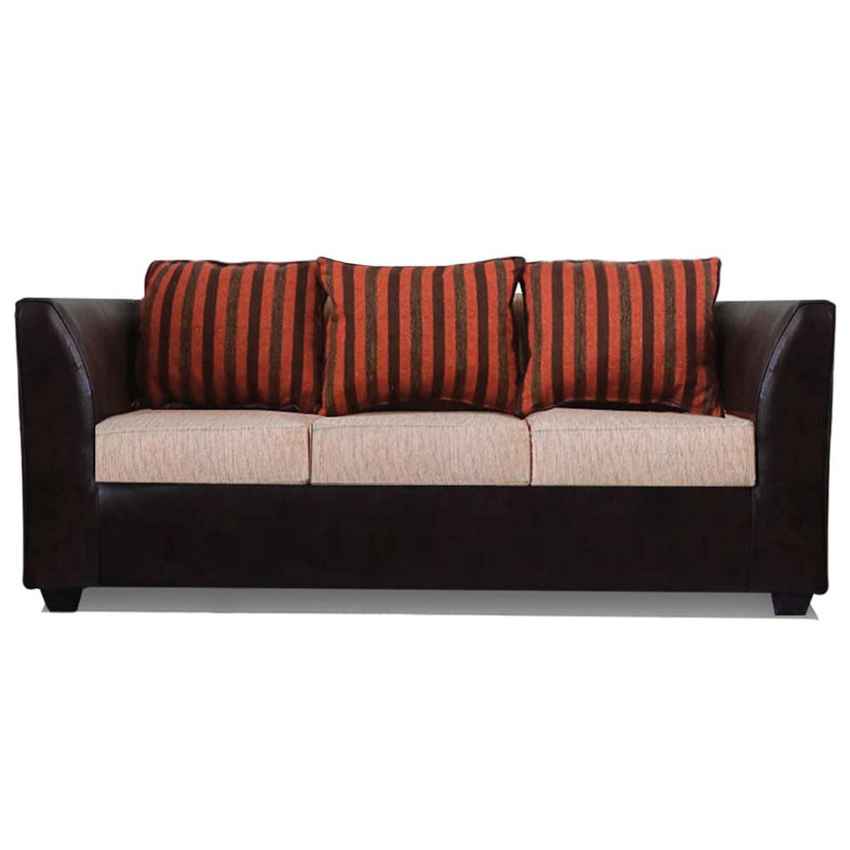 Juego de Living Elegant Detail Valentino Sof&aacute; 3 Cuerpos + Dos Sillones 1 Cuerpo Beige