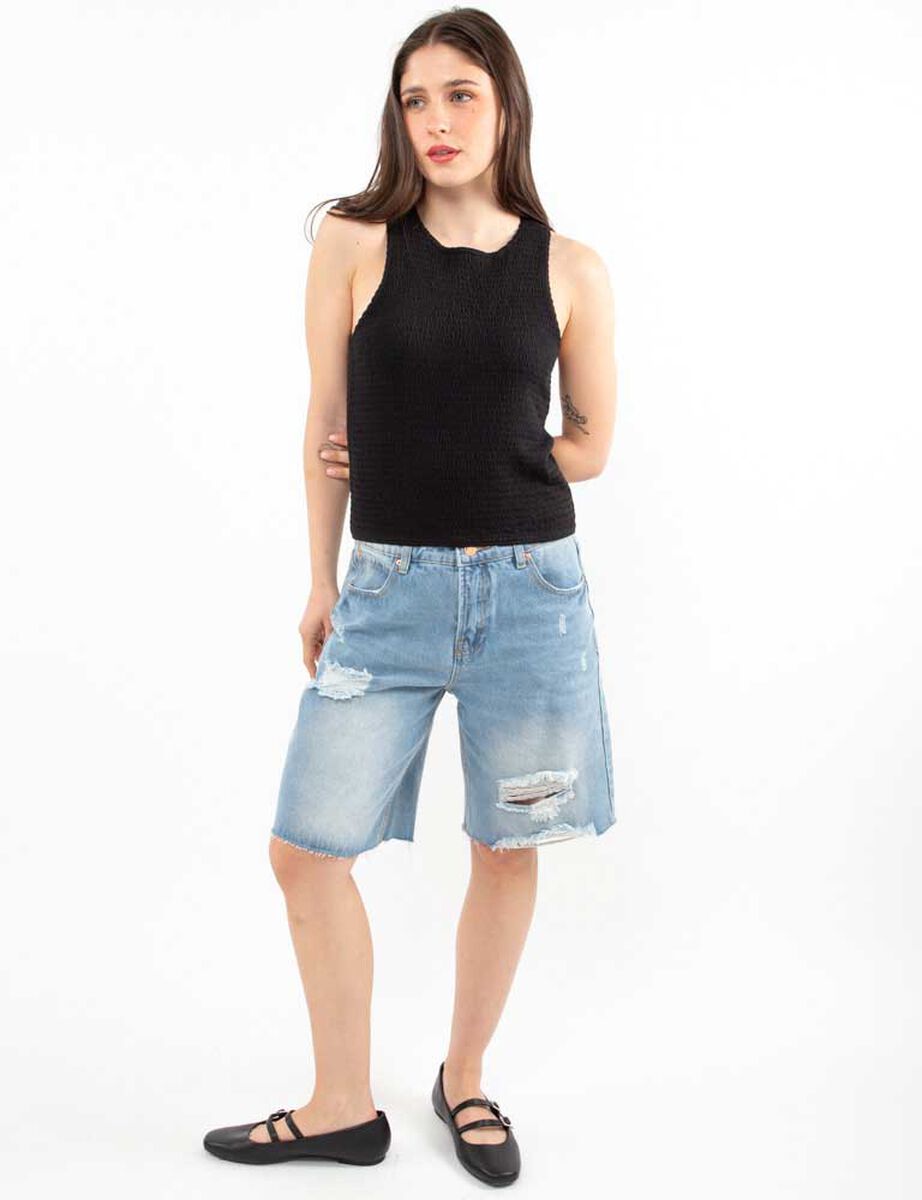 Polera Sin Mangas Mujer Icono
