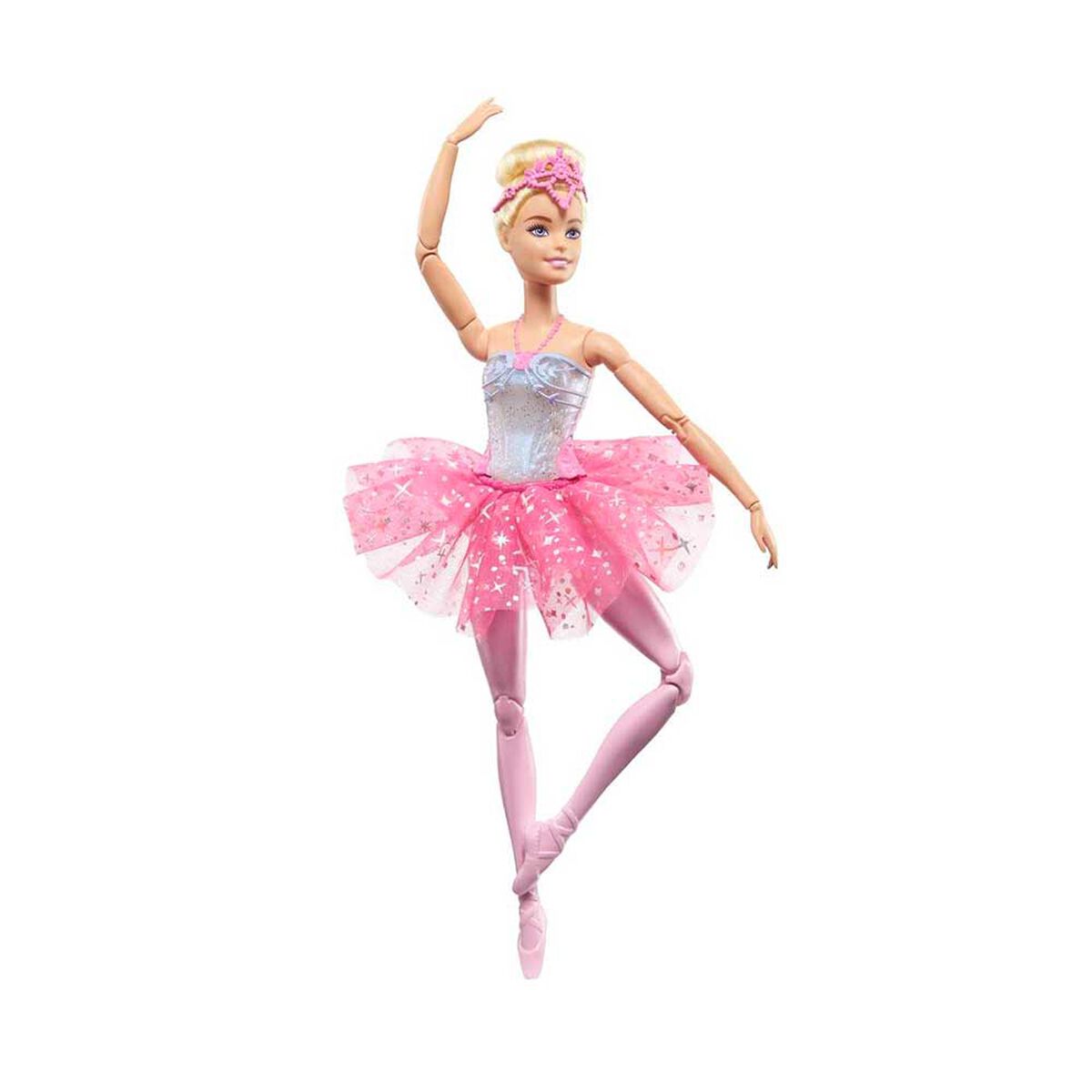 Barbie Bailarina de Ballet Luces Brillantes Tutú Rosa