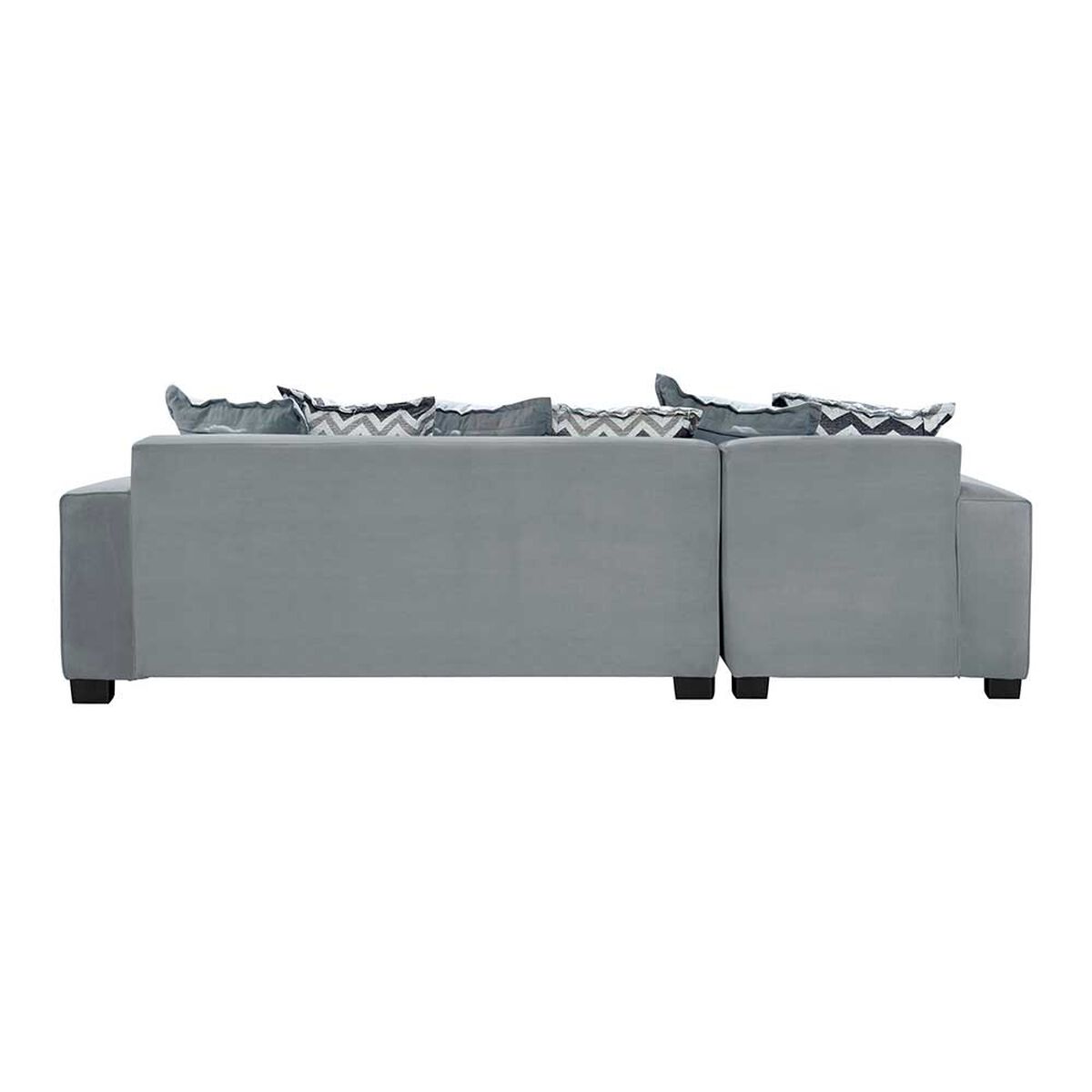 Sof&aacute; Seccional Living Factory Venecia 5 Cuerpos Gris